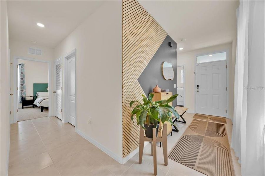Furnished interior view inside a new home in , Davenport (Image 23).
