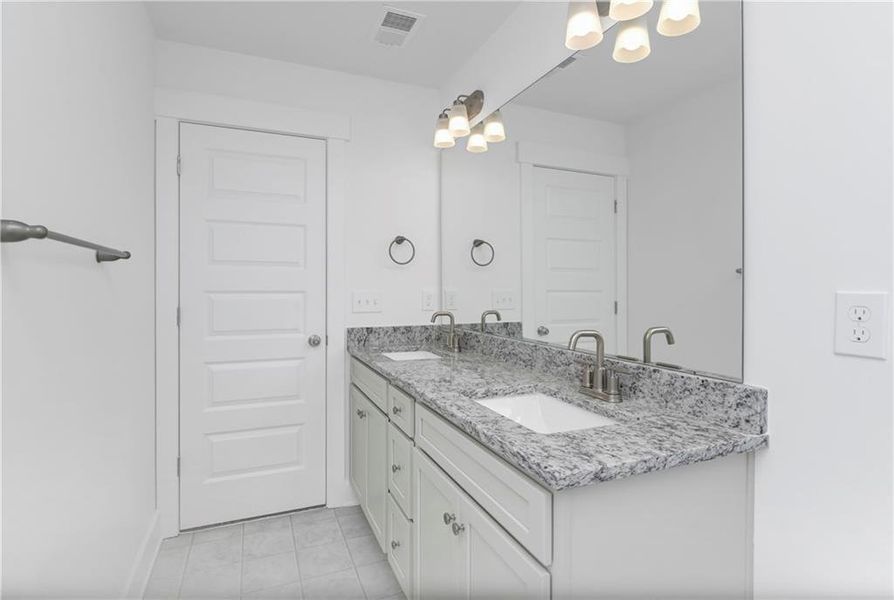 Furnished interior view inside a new home in Villas at Dawsonville, Dawsonville (Image 16).