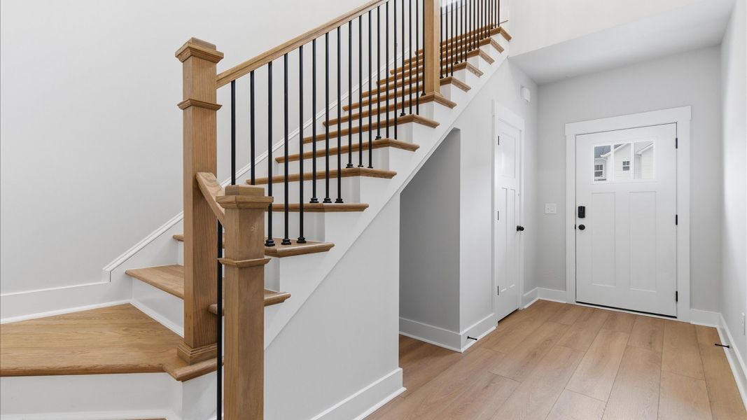 Furnished interior view inside a new home in Village at Midway, Anderson (Image 6).