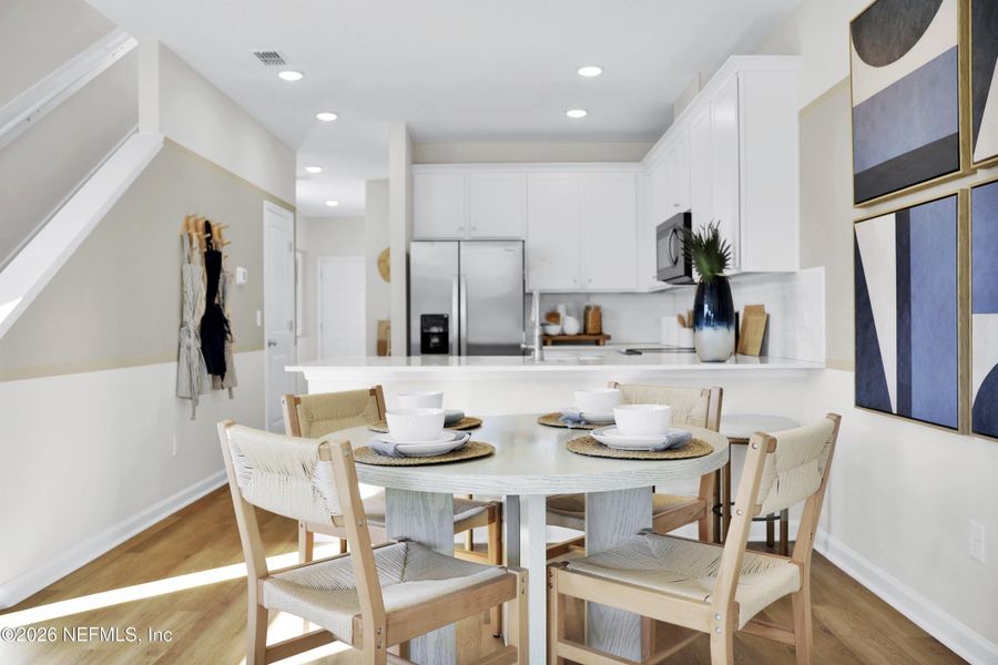 Furnished interior view inside a new home in Baxley Villas, Middleburg (Image 6).