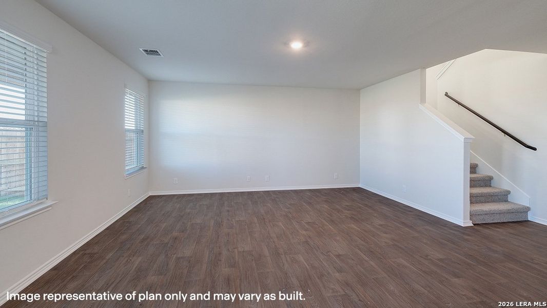 Spacious, unfurnished interior of a new home in Solana Ridge, San Antonio (Image 17). Spacious, unfurnished interior of a new home in Solana Ridge, San Antonio (Image 17).