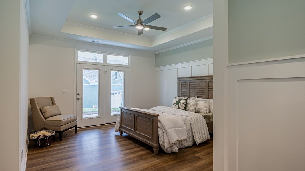 Furnished interior view inside a new home in The Villas at Pinewood, Asheboro (Image 29). Furnished interior view inside a new home in The Villas at Pinewood, Asheboro (Image 29).