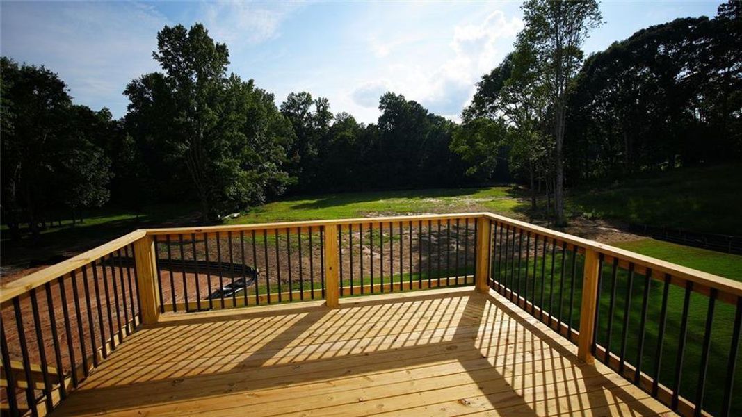 Exterior details and patio area of a home in , Flowery Branch (Image 33).