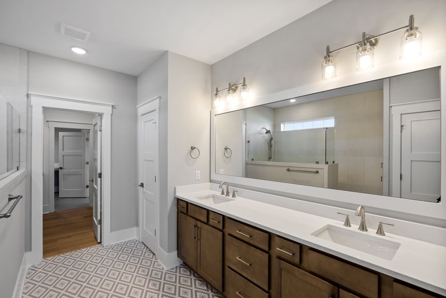 Representative furnished interior of a home built from the Beckett by Bill Clark Homes in Sidbury Landing, Wilmington (Image 63). Representative furnished interior of a home built from the Beckett by Bill Clark Homes in Sidbury Landing, Wilmington (Image 63).
