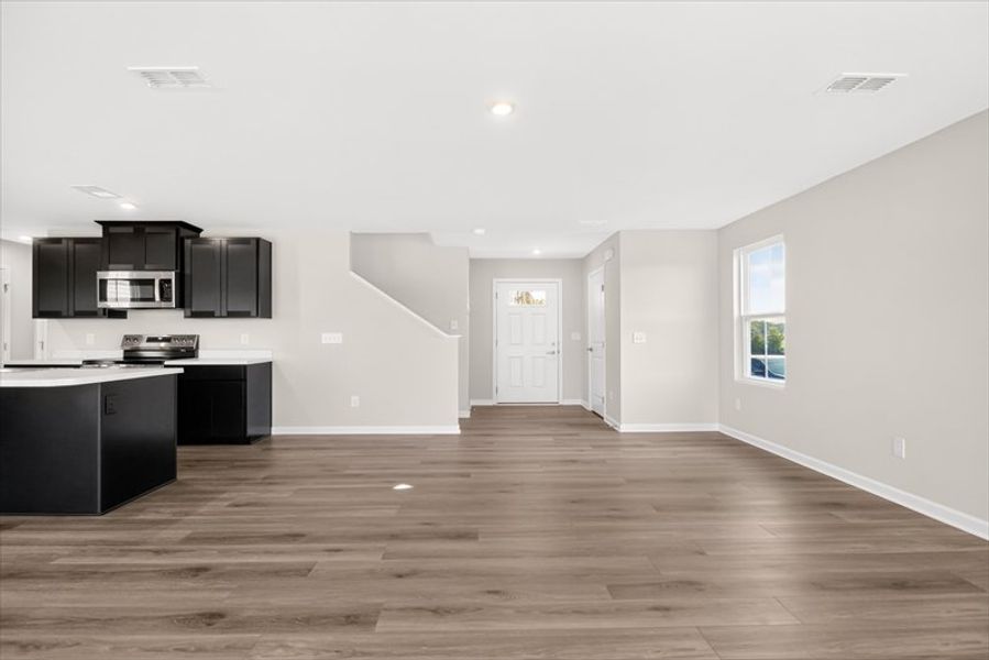 Spacious, unfurnished interior of a new home in Everly, Spartanburg (Image 9). Spacious, unfurnished interior of a new home in Everly, Spartanburg (Image 9).