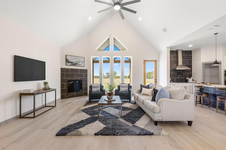 Furnished interior view inside a new home in , Whitesboro (Image 11). Furnished interior view inside a new home in , Whitesboro (Image 11).