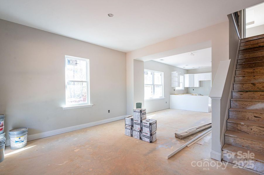 In-progress construction of a new home in , Denver, NC (Image 25).