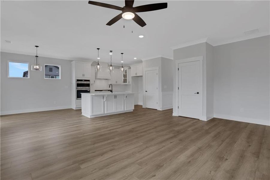 Spacious, unfurnished interior of a new home in Twin Lakes, Hoschton (Image 41). Spacious, unfurnished interior of a new home in Twin Lakes, Hoschton (Image 41).