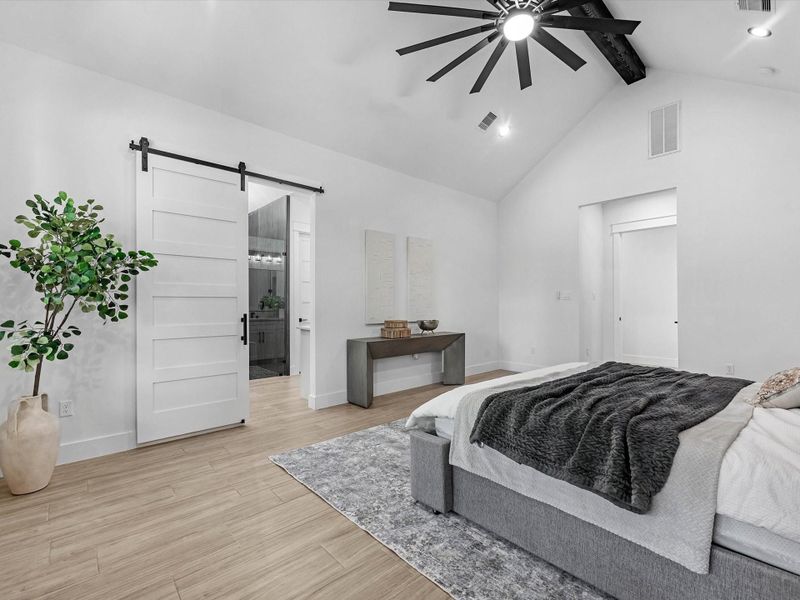 Furnished interior view inside a new home in , Dayton (Image 11).