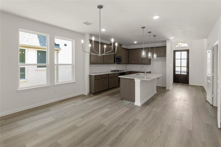 Furnished interior view inside a new home in Edgewater, Fate (Image 14). Furnished interior view inside a new home in Edgewater, Fate (Image 14).