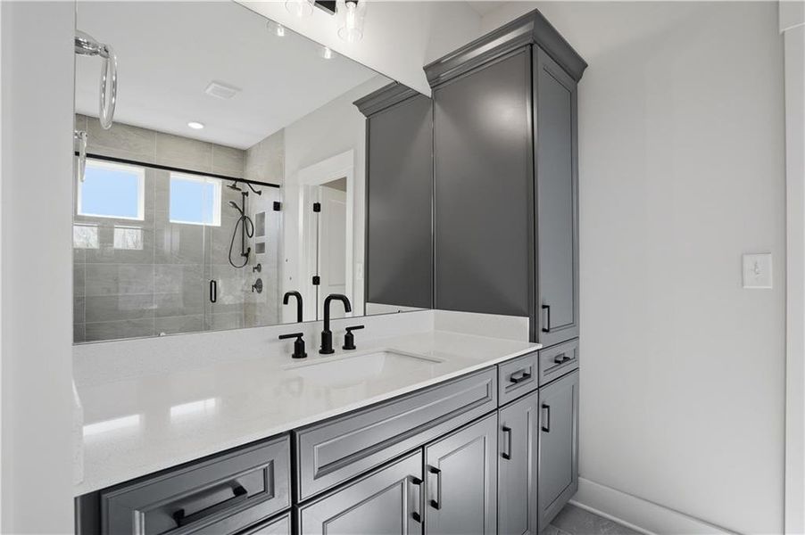 Furnished interior view inside a new home in , Dawsonville (Image 19).