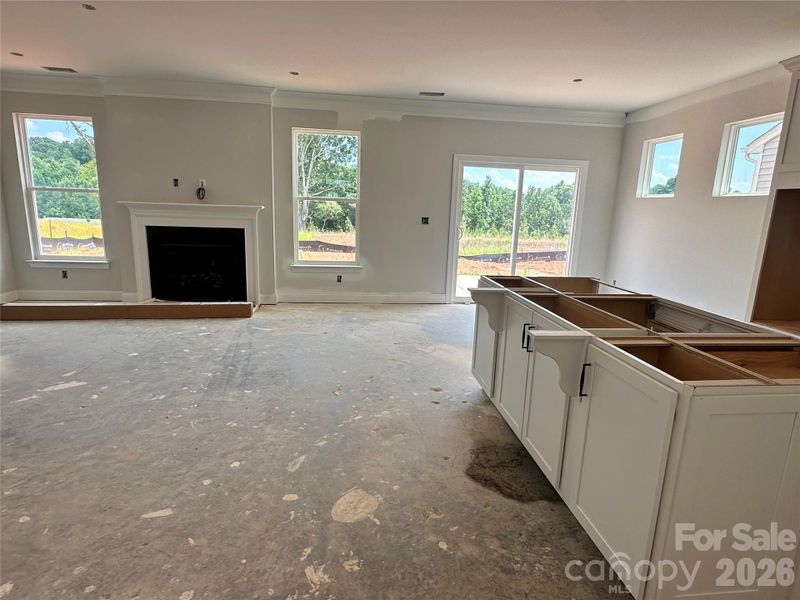 Construction progress of homesite 164