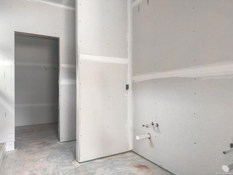 In-progress construction of a new home in Cordova Trails, Seguin, TX (Image 19).