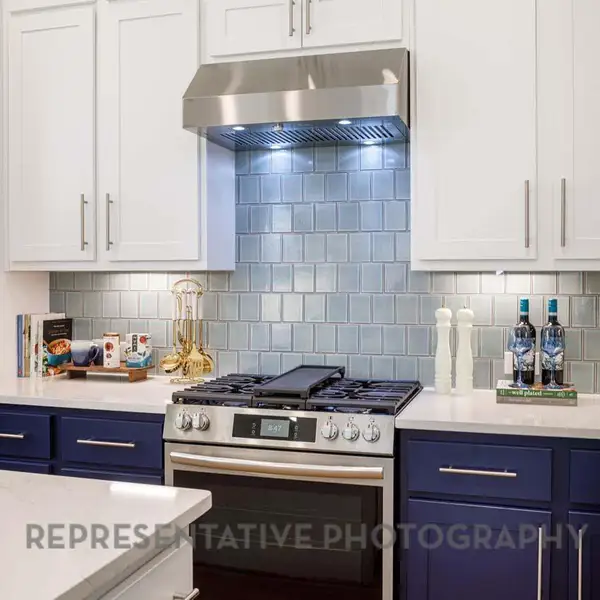 Furnished interior view inside a new home in , Cypress (Image 11).