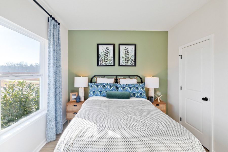 Furnished interior view inside a new home in The Oaks, Clarksville (Image 5).