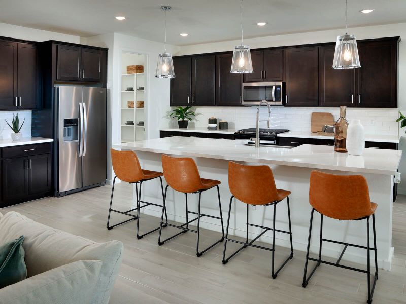 Furnished interior view inside a new home in San Tan Groves - Reserve Series, San Tan Valley (Image 3).