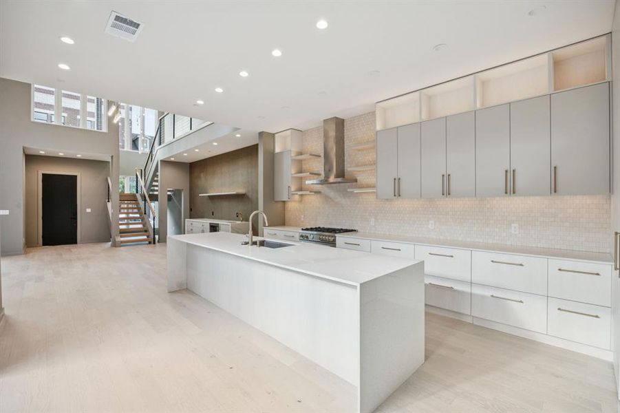 Furnished interior view inside a new home in , Roanoke (Image 5).