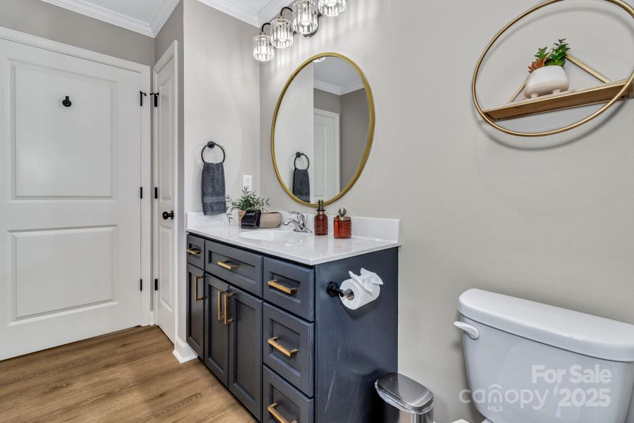 Furnished interior view inside a new home in , Waynesville (Image 7).