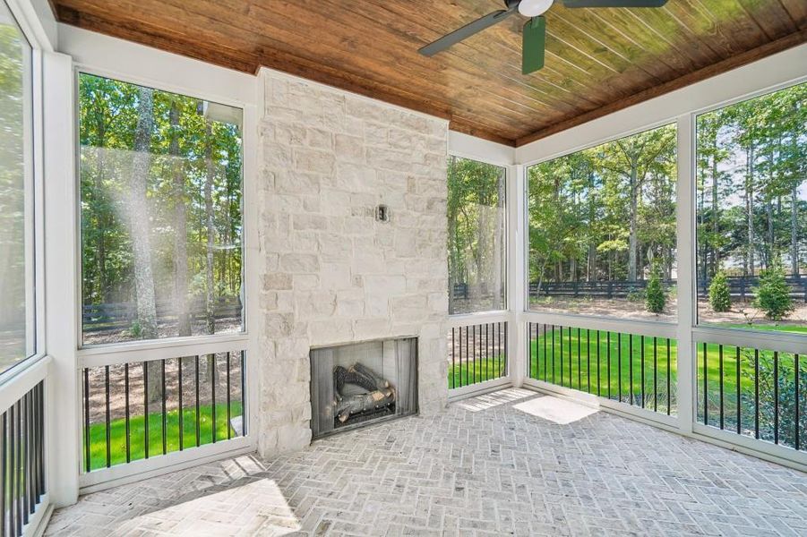 Exterior details and patio area of a home in , Cumming (Image 3).