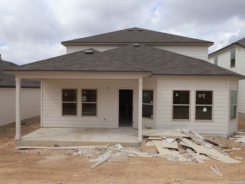 In-progress construction of a new home in Mesquite Ridge, San Antonio, TX (Image 30). In-progress construction of a new home in Mesquite Ridge, San Antonio, TX (Image 30).