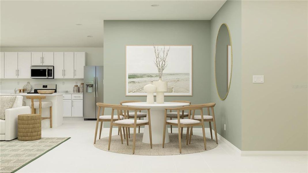 Furnished interior view inside a new home in Marion Ranch, Ocala (Image 8). Furnished interior view inside a new home in Marion Ranch, Ocala (Image 8).