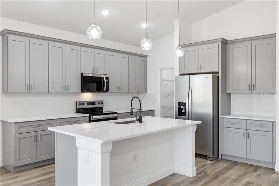 Furnished interior view inside a new home in , Haines City (Image 5).