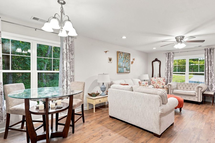 Furnished interior view inside a new home in , St. Matthews (Image 7).