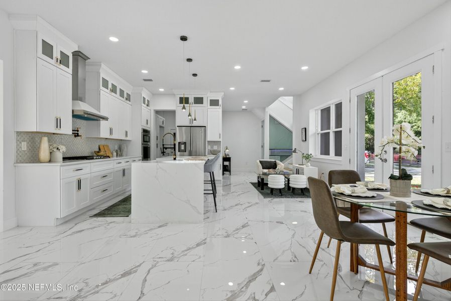 Furnished interior view inside a new home in , Jacksonville (Image 14).