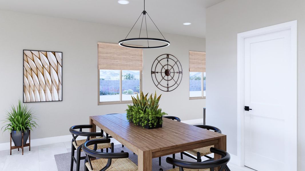 Dining Room | Avalon | Valencia at Citrus Park | New Homes in Goodyear, AZ | Landsea Homes