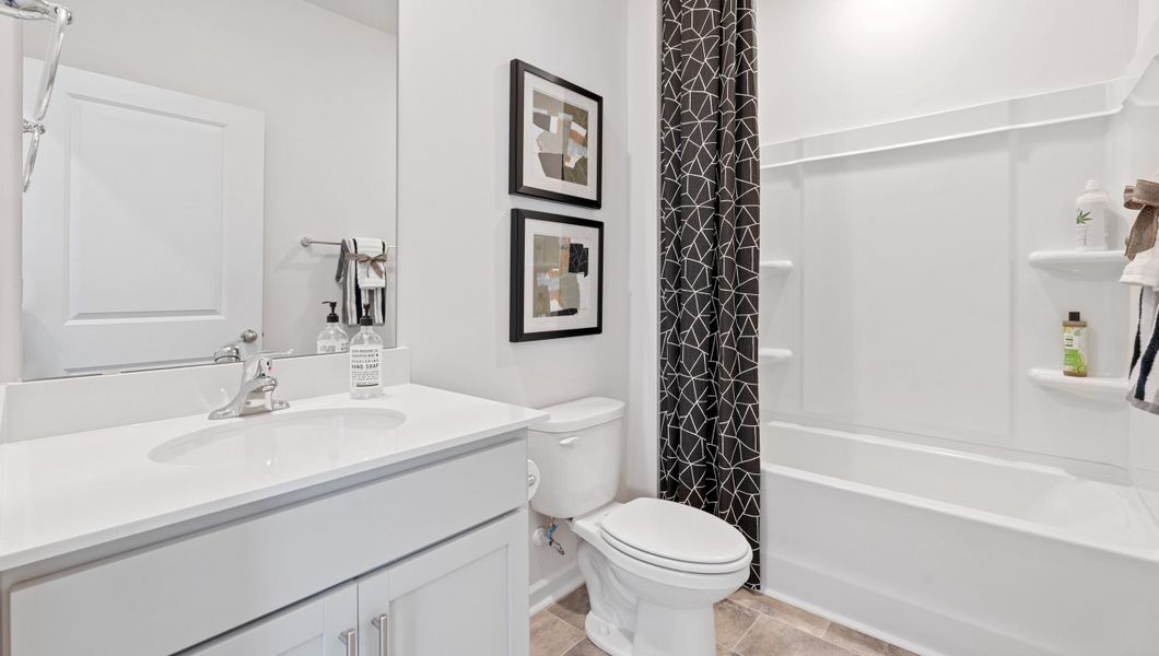 Furnished interior view inside a new home in Woodglen, Piedmont (Image 10).