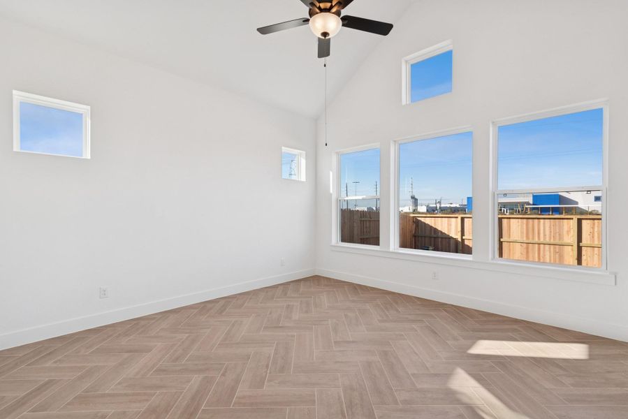 Spacious, unfurnished interior of a new home in , Katy (Image 24). Spacious, unfurnished interior of a new home in , Katy (Image 24).