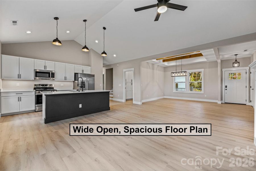 Furnished interior view inside a new home in , Hendersonville (Image 28). Furnished interior view inside a new home in , Hendersonville (Image 28).