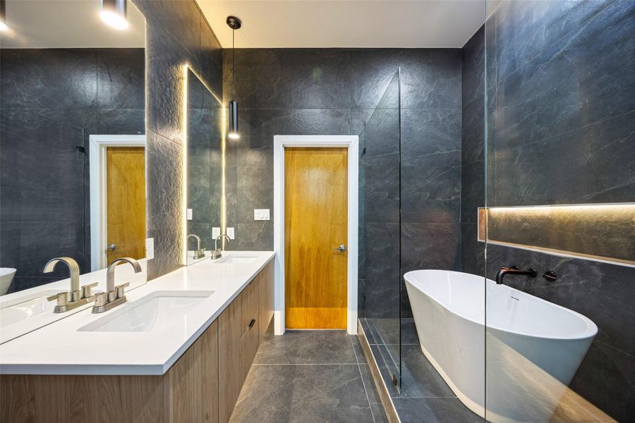Primary bathroom-Black Option
