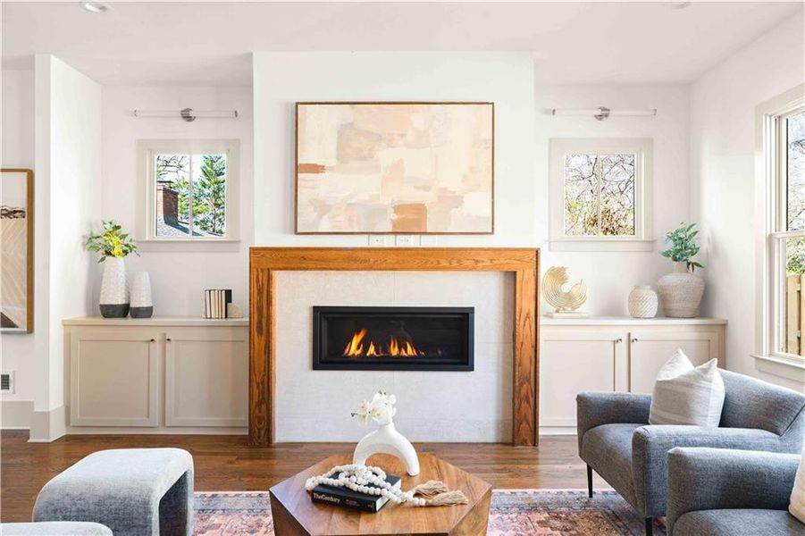 Furnished interior view inside a new home in , Decatur (Image 38).