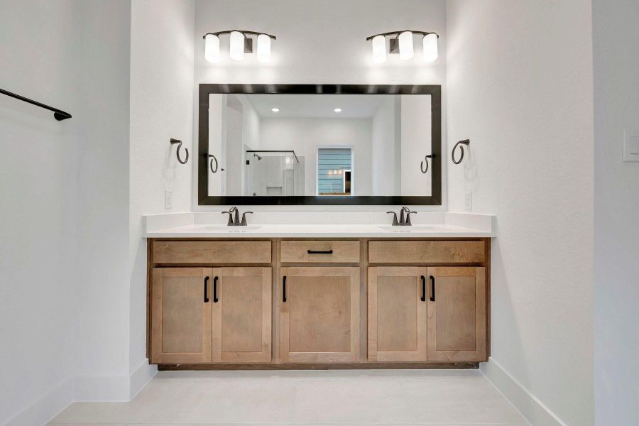 Furnished interior view inside a new home in Elyson - Reserve Collection, Katy (Image 18). Furnished interior view inside a new home in Elyson - Reserve Collection, Katy (Image 18).