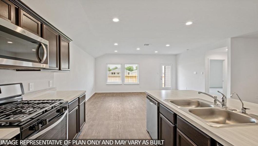 Furnished interior view inside a new home in Grand Pines, Magnolia (Image 3).