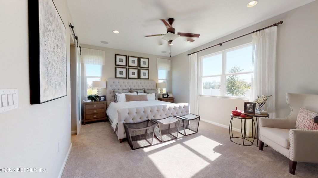 Furnished interior view inside a new home in , Palm Coast (Image 9).
