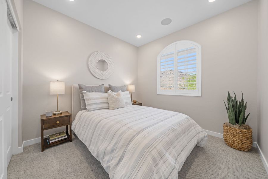 Bedroom 2 | Brisa | Mira Vista at Victory in Buckeye, AZ by Landsea Homes