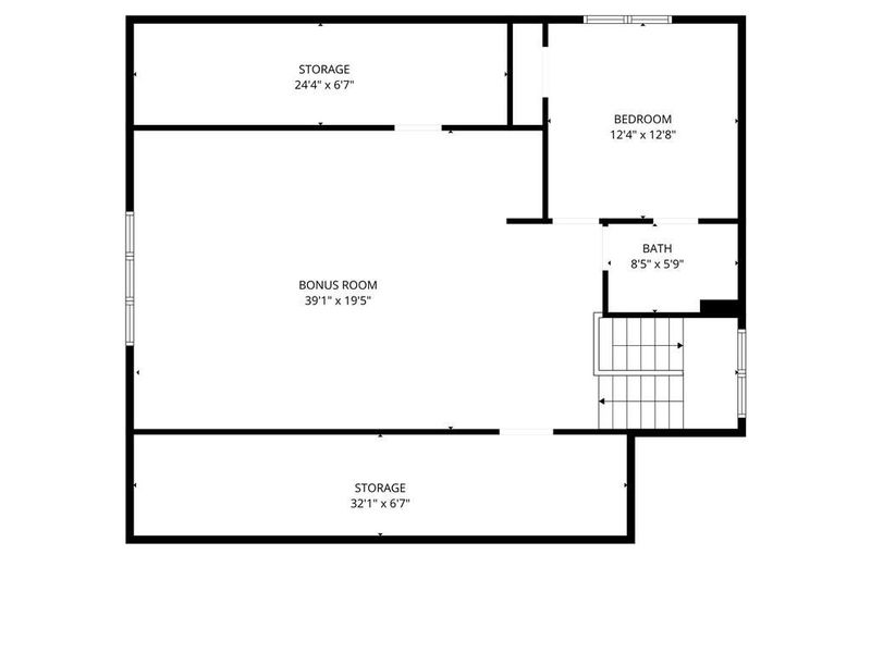 2D floor plan layout of this home in , Atlanta, GA (Image 7). 2D floor plan layout of this home in , Atlanta, GA (Image 7).