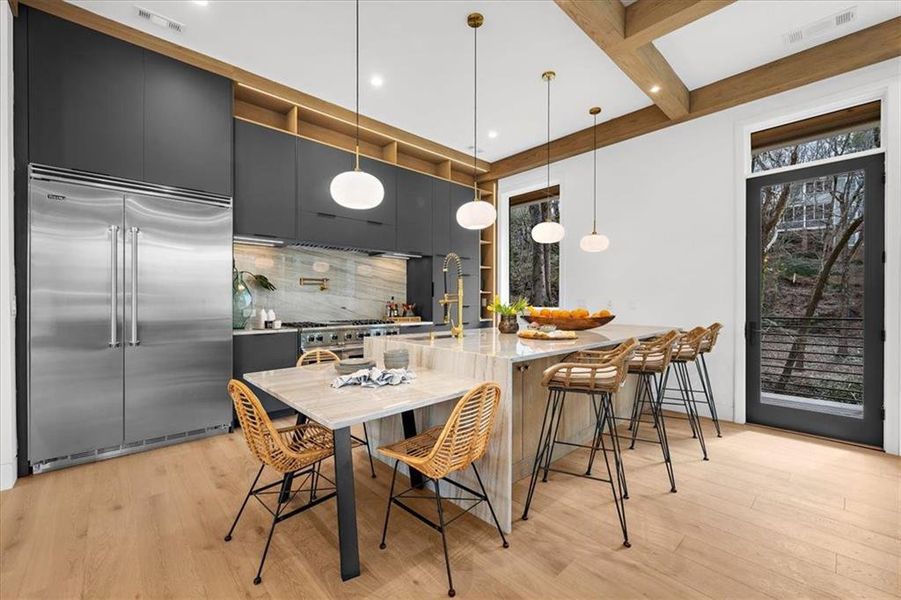 Furnished interior view inside a new home in , Atlanta (Image 17).