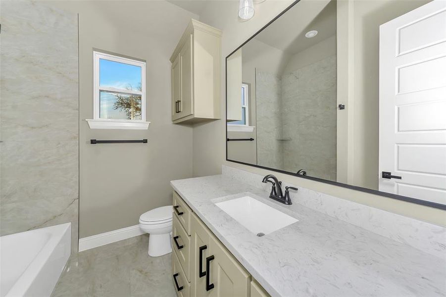 Furnished interior view inside a new home in , Poolville (Image 9).