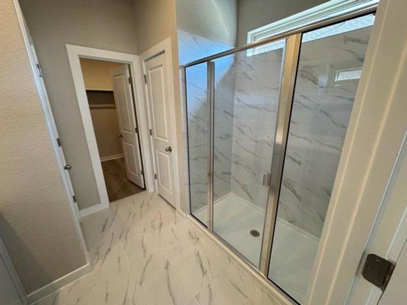 Walk-in Shower in Primary Bath