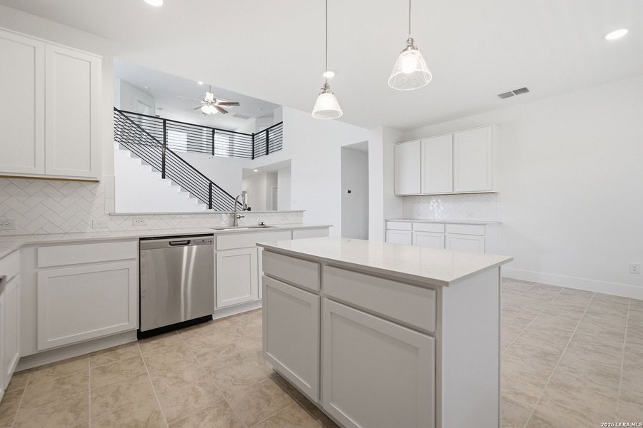 Furnished interior view inside a new home in Laurel Vistas, San Antonio (Image 5).