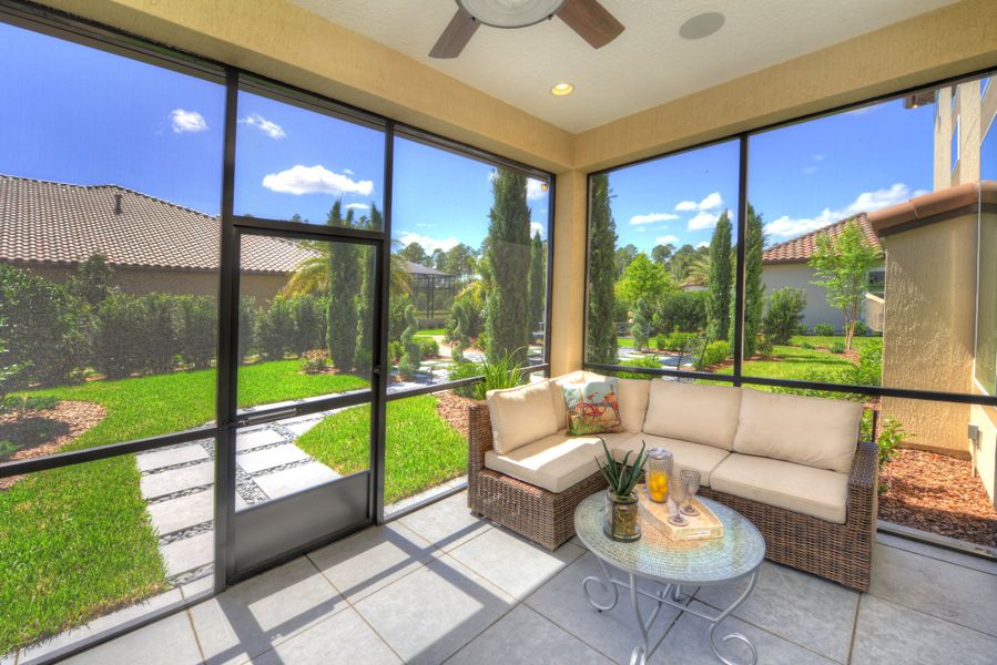 Representative exterior details of a home built from the Victoria - Elite Series by ICI Homes in Reflections at Seabrook, Nocatee (Image 26).