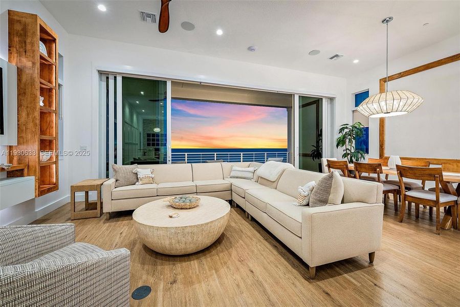 Furnished interior view inside a new home in , Fort Pierce (Image 29).