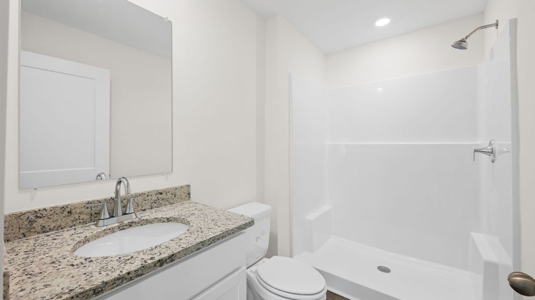 Furnished interior view inside a new home in Crescent Ridge, Niota (Image 7).