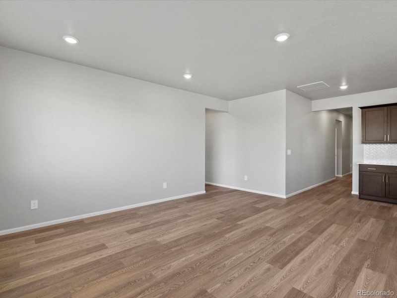 Spacious, unfurnished interior of a new home in Poudre Heights: The Lakes Collection, Windsor (Image 13).