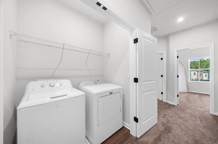 Furnished interior view inside a new home in , Acworth (Image 18).