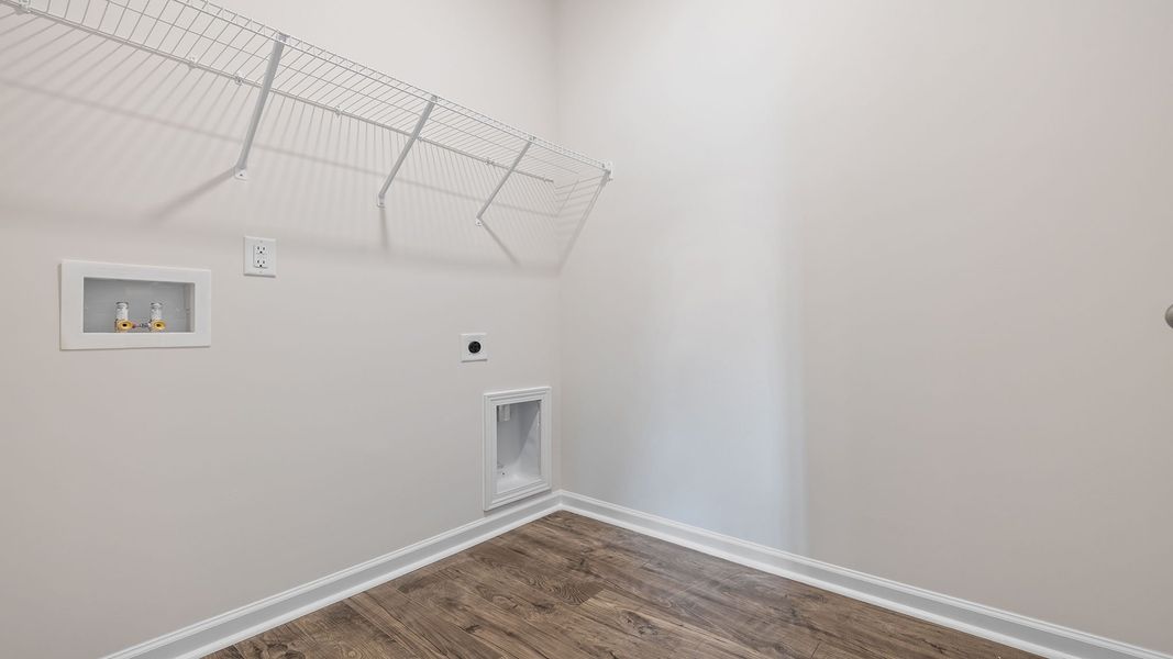 Spacious, unfurnished interior of a new home in Durbin Meadows Traditions, Fountain Inn (Image 25).