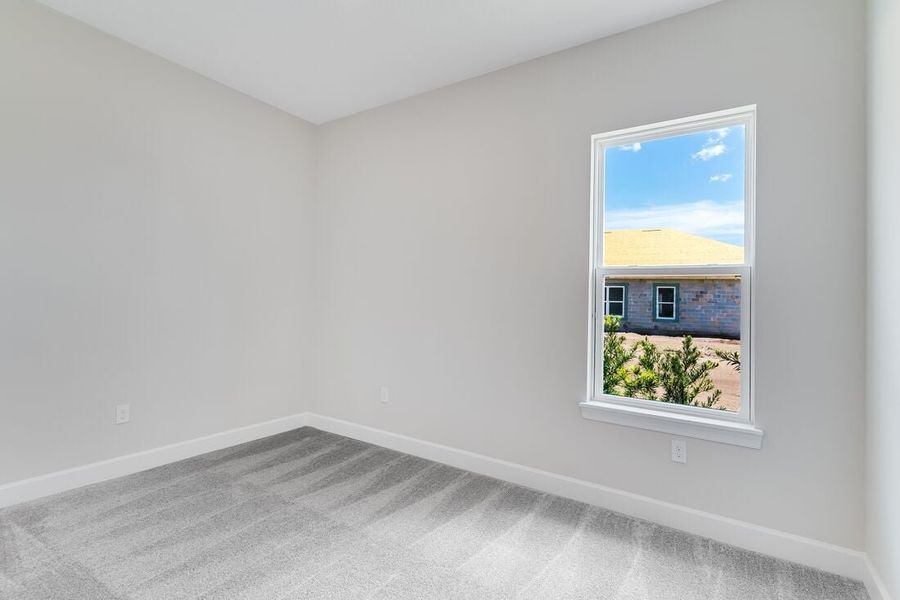 Representative unfurnished interior of a home built from the Letizia by Taylor Morrison in Esplanade at Center Lake Ranch, St. Cloud (Image 29).